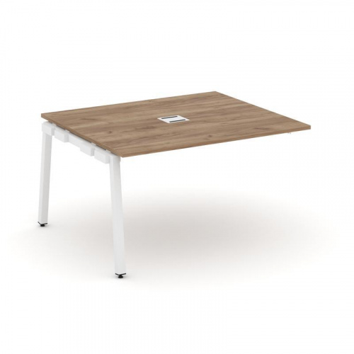 Style Project Проходной наб. элем. перег. стола SN-5A.NSPRG-032 Вяз Благородный/Металл Белый 1180*11 фото 24