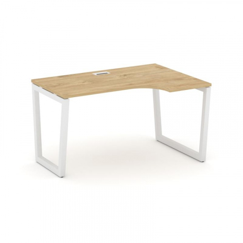 Style Project Стол рабочий эргоном. SN-5T2.SPA-011(R) Акация Лорка/Металл Антрацит/Заглушка Пластик фото 3 Style Project Стол рабочий эргоном. SN-5T2.SPA-011(R) Акация Лорка/Металл Антрацит/Заглушка Пластик фото 3