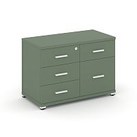 Тумба приставная с 2 ящиками Concept CN.TSP-010 W