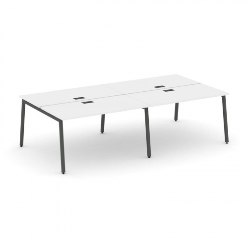 Style Project Рабочая станция 2-х сторон. SN-4A.DRS-033 Дуб Табак/Металл Белый 2760*1232*750 фото 15