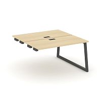 Style Project Стол-приставка к опор. элем. SN-5T1.DPRS-021 Акация Лорка/Металл Антрацит/Заглушка Пла