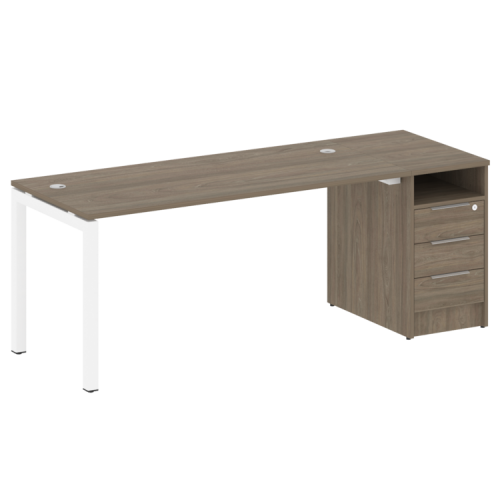 Бенч-система с тумбой на П-обр. м/к Metal System Quattro 50БП.РС-СТП-1.4 фото 2 Бенч-система с тумбой на П-обр. м/к Metal System Quattro 50БП.РС-СТП-1.4 фото 2