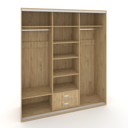 Корпус 3-х секционного шкафа высокого L=2669мм Maris SH.K3-8.1 K1 фото 3 Корпус 3-х секционного шкафа высокого L=2669мм Maris SH.K3-8.1 K1 фото 3