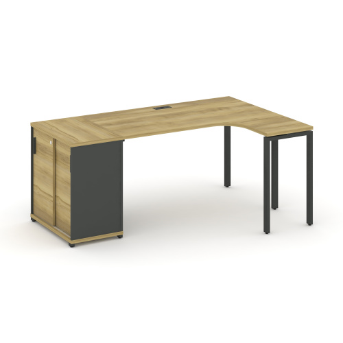 Стол эргономичный с опорным шкафом-купе Concept CN.SA-217(R)