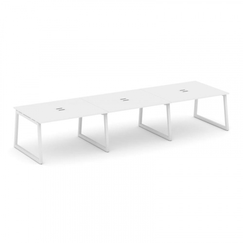 Style Project Стол переговорный SN-5T1.SPRG-052 Акация Лорка/Металл Антрацит/Заглушка Металл Антраци фото 18