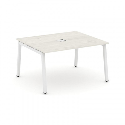 Style Project Стол переговорный SN-5A.SPRG-032 Акация Лорка/Металл Белый 1180*1180*750 фото 26