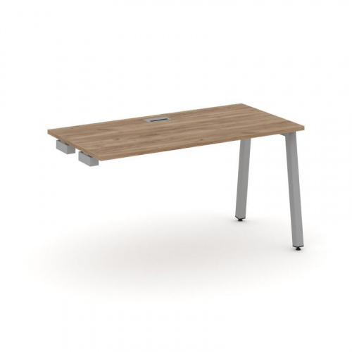 Style Project Стол-приставка к опор. элем. SN-5A.OPRS-024 Дуб Наварра/Металл Белый 1580*800*750 фото 10