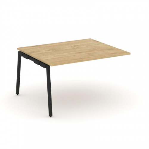 Style Project Проходной наб. элем. перег. стола SN-4A.NSPRG-032.3 Дуб Табак/Металл Черный 1180*1180*