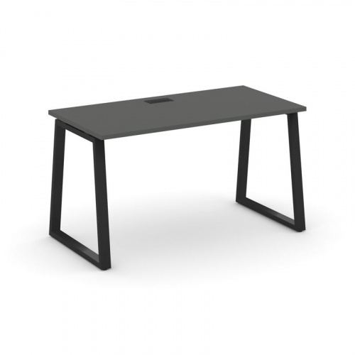 Style Project Стол письменный SN-6T1.SP-001 Акация Лорка/Металл Антрацит/Заглушка Пластик Черный 980 фото 5