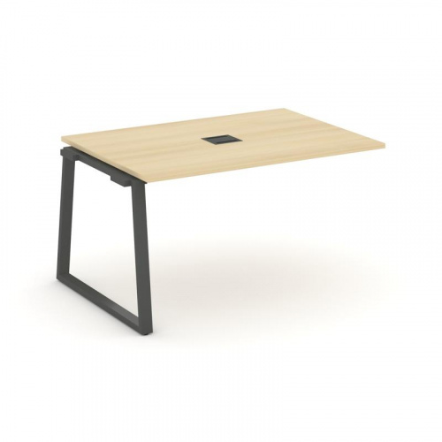 Style Project Проходной наб. элем. перег. стола SN-6T1.NSPRG-002 Акация Лорка/Металл Антрацит/Заглуш фото 28