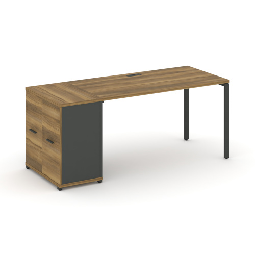 Стол офисный с опорным распашным шкафом Concept CN.SP-219