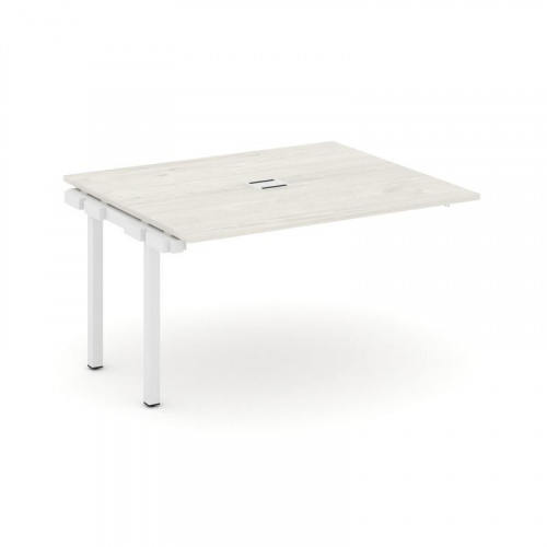 Style Project Проходной наб. элем. перег. стола SN-5P.NSPRG-032 Дуб Наварра/Металл Белый 1180*1180*7 фото 28