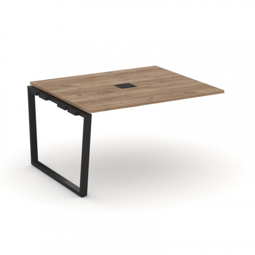 Style Project Проходной наб. элем. перег. стола SN-6T2.NSPRG-033 Акация Лорка/Металл Антрацит/Заглуш фото 5