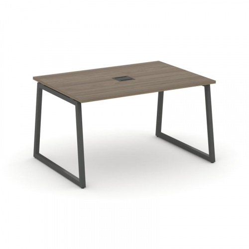 Style Project Стол переговорный SN-4T1.SPRG-001 Акация Лорка/Металл Антрацит/Заглушка Металл Антраци фото 25