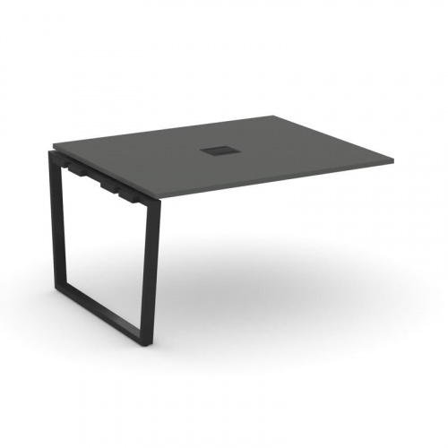 Style Project Проходной наб. элем. перег. стола SN-6T2.NSPRG-033 Акация Лорка/Металл Антрацит/Заглуш фото 7