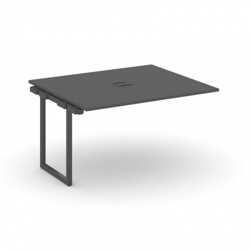 Style Project Проходной наб. элем. перег. стола SN-4O.NSPRG-032 Антрацит/Металл Белый 1180*1180*750 фото 24