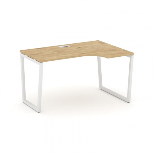 Style Project Стол рабочий эргоном. SN-4T2.SPA-011(R) Акация Лорка/Металл Антрацит/Заглушка Пластик фото 3 Style Project Стол рабочий эргоном. SN-4T2.SPA-011(R) Акация Лорка/Металл Антрацит/Заглушка Пластик фото 3