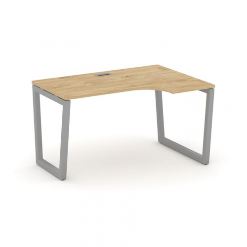 Style Project Стол рабочий эргоном. SN-5T2.SPA-011(R) Акация Лорка/Металл Антрацит/Заглушка Пластик фото 2 Style Project Стол рабочий эргоном. SN-5T2.SPA-011(R) Акация Лорка/Металл Антрацит/Заглушка Пластик фото 2