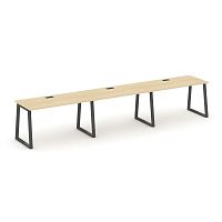 Style Project Рабочая станция 1 сторон. SN-6T1.ORS-053 Акация Лорка/Металл Антрацит/Заглушка Пластик