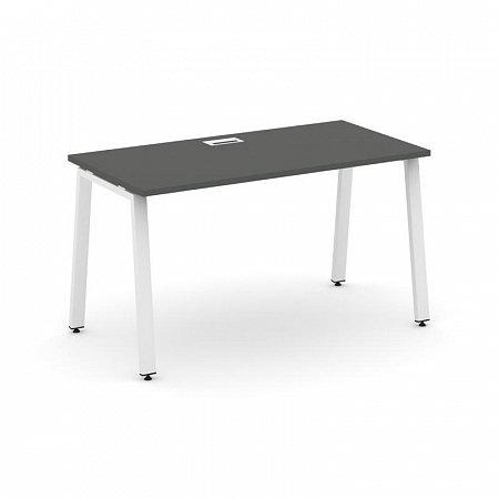 Style Project Стол письменный SN-6A.SP-003 Антрацит/Металл Белый 1380*600*750