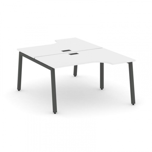 Style Project Рабочая станция эргоном. SN-5A.DRPA-012 Дуб Наварра/Металл Антрацит 1580*1432/1992*750 фото 19