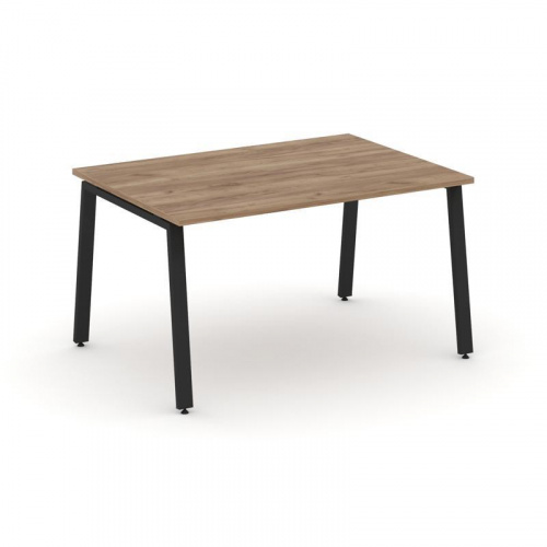 Style Project Стол переговорный SN-6A.SPRG-003.3 Тиквуд Светлый/Металл Антрацит 1380*980*750 фото 3