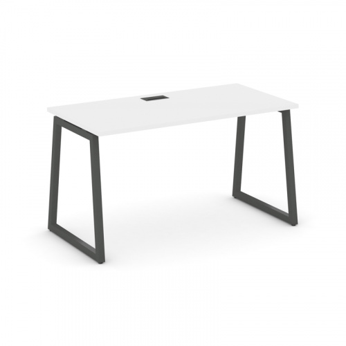 Style Project Стол письменный SN-4T1.SP-002 Акация Лорка/Металл Антрацит/Заглушка Пластик Черный 118 фото 13