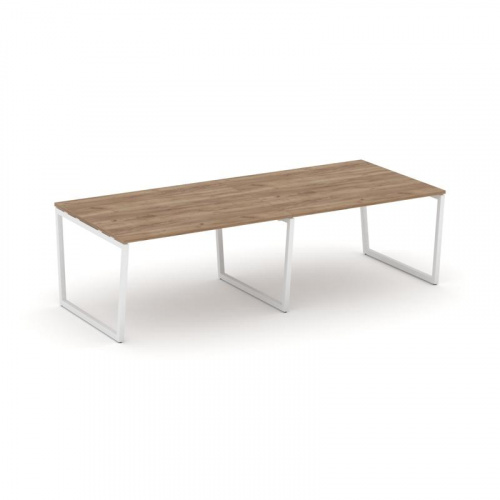 Style Project Стол переговорный SN-4T2.SPRG-043.3 Акация Лорка/Металл Антрацит 2760*1180*750 фото 10