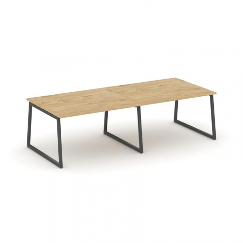 Style Project Стол переговорный SN-4T1.SPRG-044.3 Акация Лорка/Металл Антрацит 3160*1180*750 фото 7 Style Project Стол переговорный SN-4T1.SPRG-044.3 Акация Лорка/Металл Антрацит 3160*1180*750 фото 7