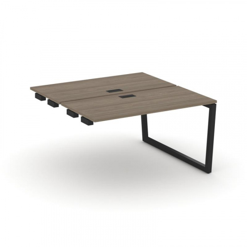 Style Project Стол-приставка к опор. элем. SN-5T2.DPRS-001 Акация Лорка/Металл Антрацит/Заглушка Пла фото 9