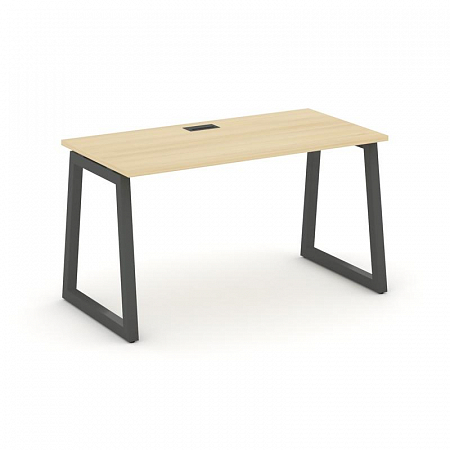 Style Project Стол письменный SN-5T1.SP-015 Акация Лорка/Металл Антрацит/Заглушка Пластик Черный 178