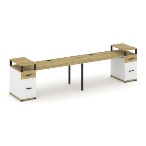 Бенч-система на 2 места с 2 опорными тумбами Concept CN.ORS-431 фото 6