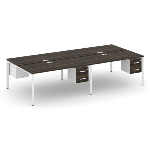 Бенч-система на 4 места с подвесными тумбами Concept CN.DRS-136 фото 10