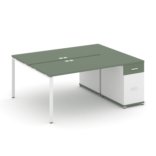 Бенч-система с 1 опорной тумбой Concept CN.DRS-406 фото 5