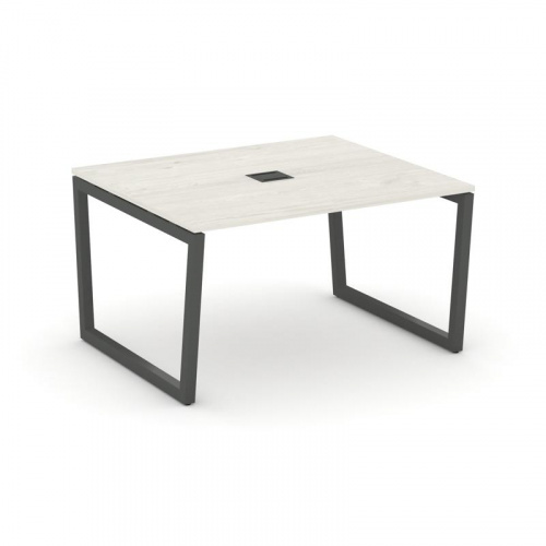 Style Project Стол переговорный SN-5T2.SPRG-033 Акация Лорка/Металл Антрацит/Заглушка Металл Антраци фото 24