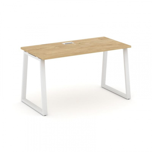 Style Project Стол письменный SN-6T1.SP-001 Акация Лорка/Металл Антрацит/Заглушка Пластик Черный 980 фото 3