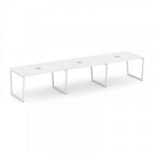 Style Project Стол переговорный SN-4T2.SPRG-021 Акация Лорка/Металл Антрацит/Заглушка Металл Антраци фото 16