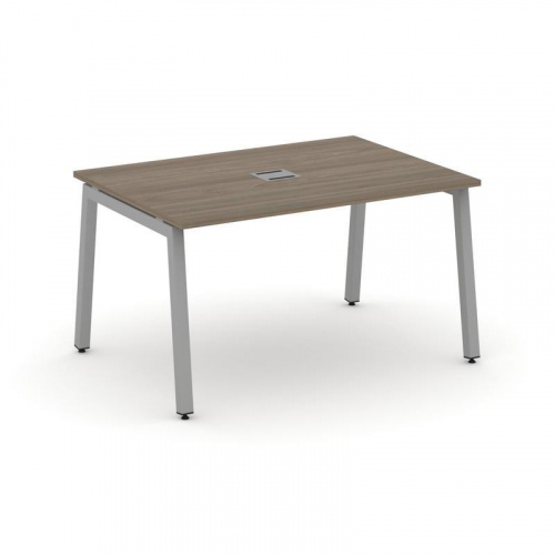 Style Project Стол переговорный SN-5A.SPRG-002 Акация Лорка/Металл Белый 1180*980*750 фото 3