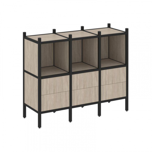 Стеллаж офисный прямой Loft VR.L-07 фото 3 Стеллаж офисный прямой Loft VR.L-07 фото 3