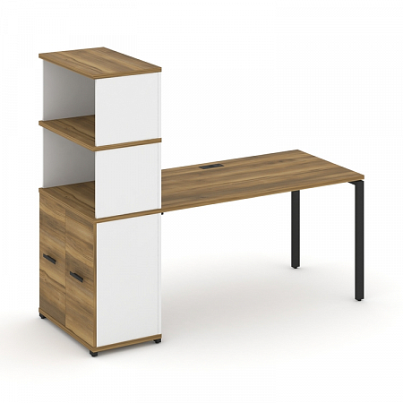 Стол офисный с опорным распашным шкафом Concept CN.SP-231