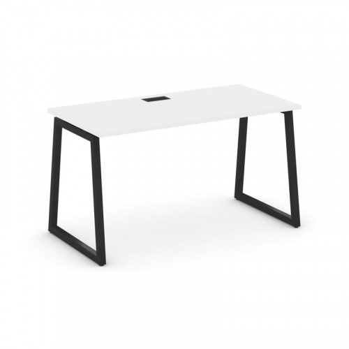 Style Project Стол письменный SN-4T1.SP-002 Акация Лорка/Металл Антрацит/Заглушка Пластик Черный 118 фото 4