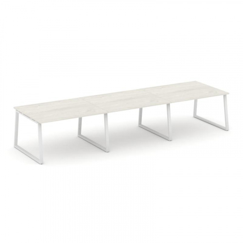 Style Project Стол переговорный SN-6T1.SPRG-052.3 Акация Лорка/Металл Антрацит 3540*1180*750 фото 14