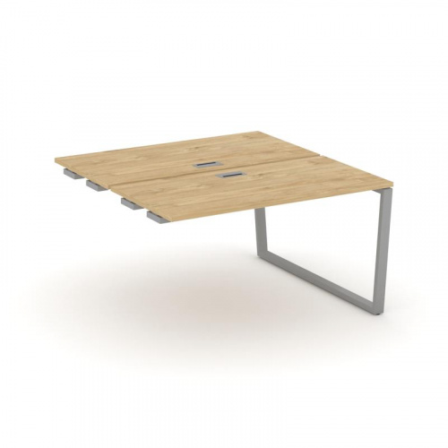 Style Project Стол-приставка к опор. элем. SN-6T2.DPRS-004 Акация Лорка/Металл Антрацит/Заглушка Пла фото 2