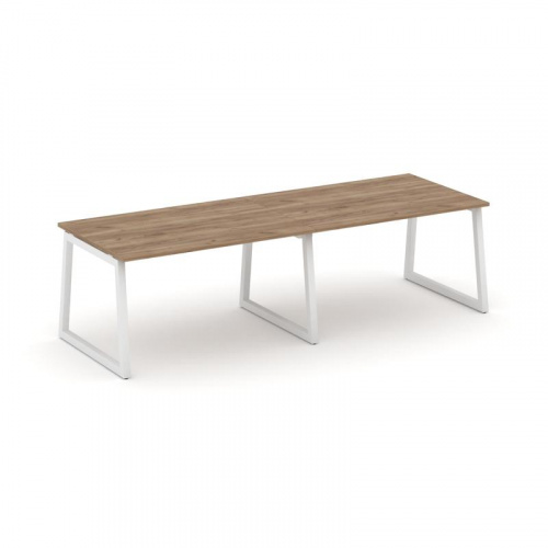 Style Project Стол переговорный SN-5T1.SPRG-012.3 Акация Лорка/Металл Антрацит 2360*980*750 фото 12