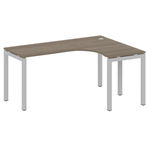 Стол криволинейный правый на П-обр. м/к Metal System Quattro 50БП.СА-4 (R) фото 2 Стол криволинейный правый на П-обр. м/к Metal System Quattro 50БП.СА-4 (R) фото 2