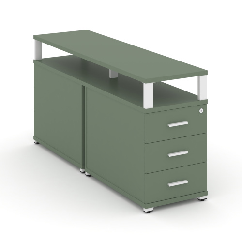 Тумба двухсторонняя приставная Concept CN.DTGP-001