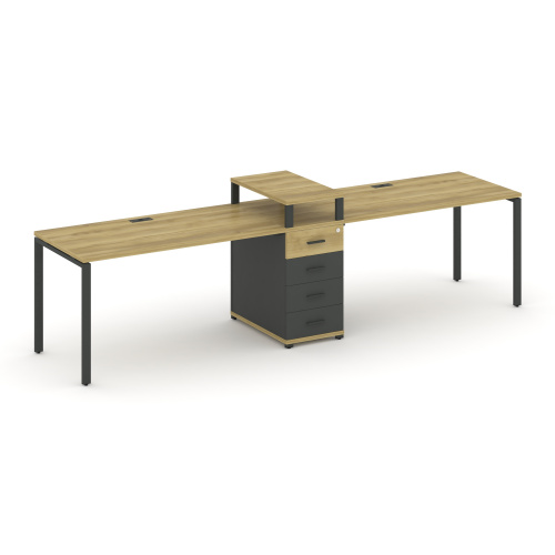 Бенч-система на 2 места с 1 опорной тумбой Concept CN.ORS-417 фото 4