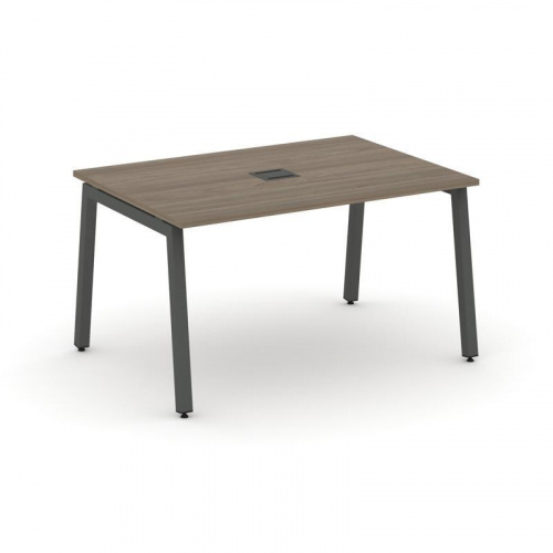 Style Project Стол переговорный SN-5A.SPRG-002 Акация Лорка/Металл Белый 1180*980*750 фото 22