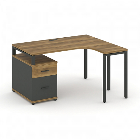 Стол эргономичный с опорной тумбой Concept CN.SA-302(R)