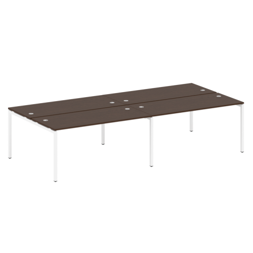 Бенч-система на 4 места на П-обр. м/к Metal System Quattro 40БП.СМ-4.4  фото 5